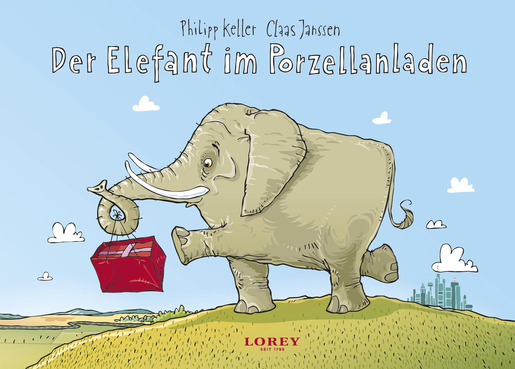 "Der Elefant im Porzellanladen" - ein besonderes Kinderbuch von Philipp Keller