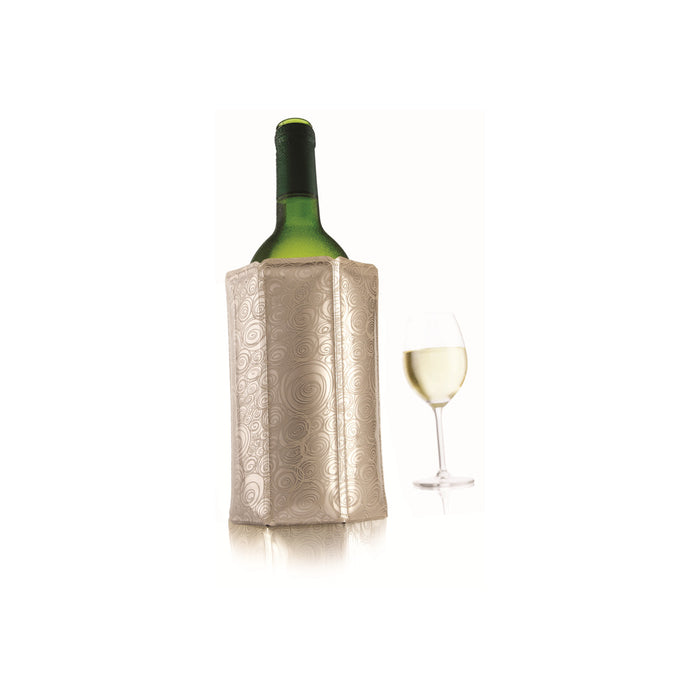 Kühlmantel für Weinflaschen Platin 17,7x14cm