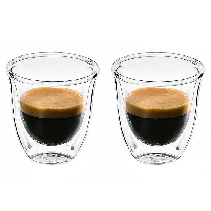 Espressogläser doppelwandige Espresso Thermogläser 60 ml 2er Set