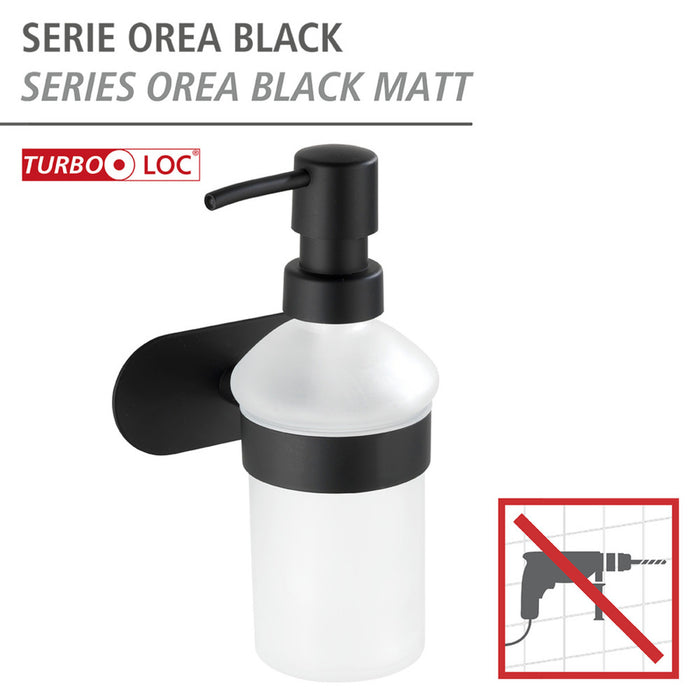 Turbo-Loc® Seifenspender Orea Black Matt
