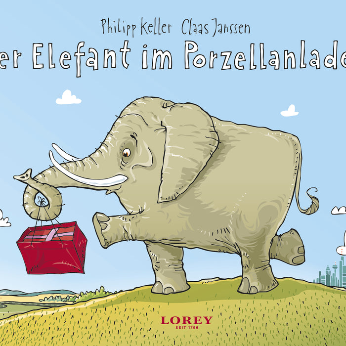 "Der Elefant im Porzellanladen" - ein besonderes Kinderbuch von Philipp Keller
