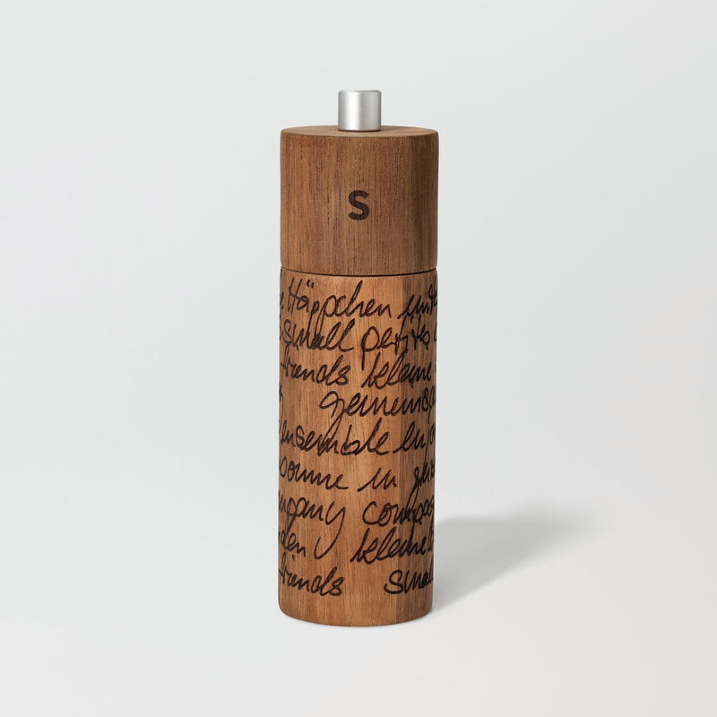 Häppchenweise Salzmühle D.5cm H.17cm