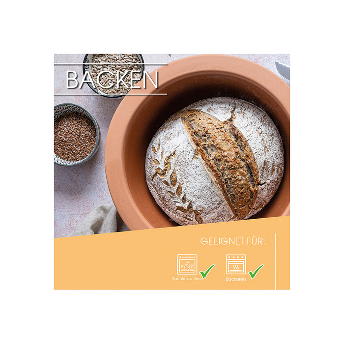 Brot- und Kuchen-Backform rund