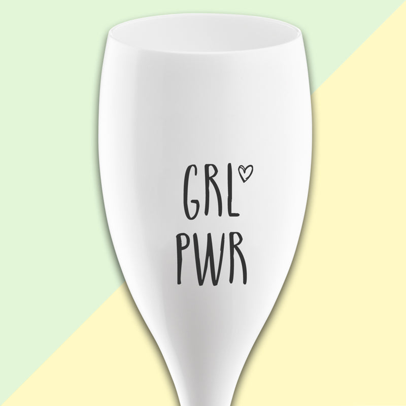 CHEERS NO. 1 GRL PWR Superglas 100ml mit Druck