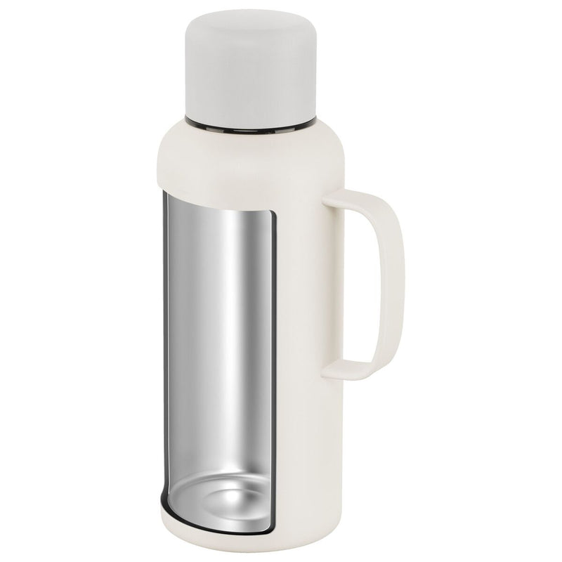 Thermo Plus Thermokanne, 1,2 l, Edelstahl, Cream