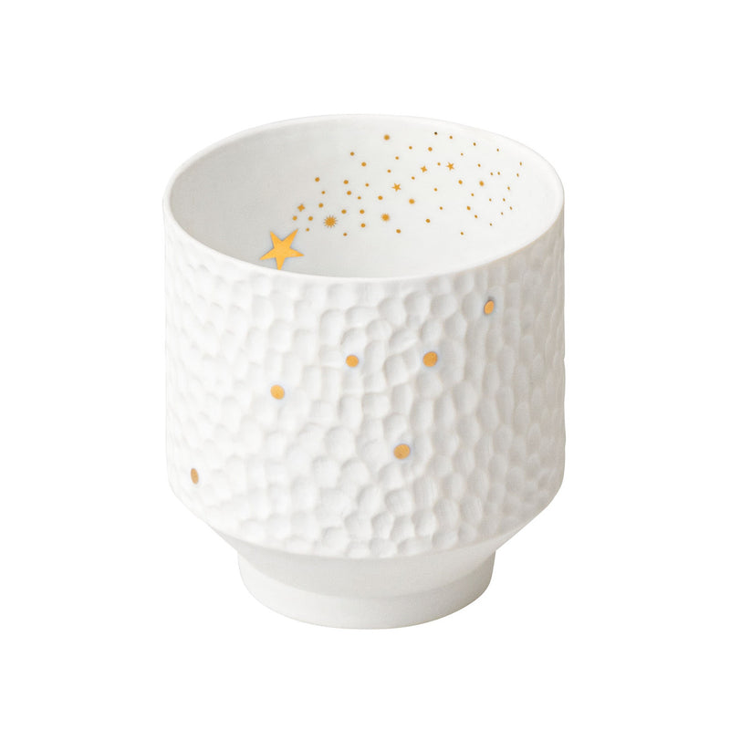 Sternbilder Windlicht Sternschnuppe D.8cm, H.8,5cm