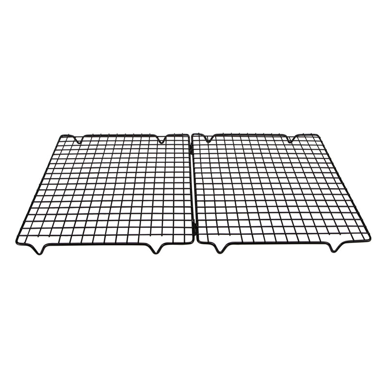 Kühlgitter 48 x 30 cm / H 2 cm Schwarz rechteckig