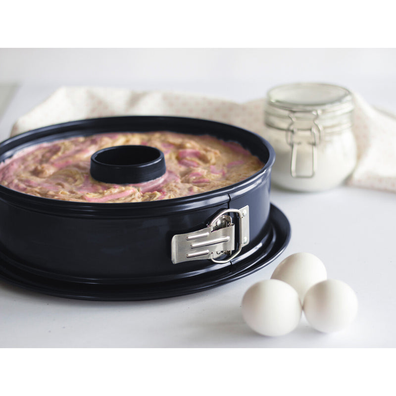 Springform EMAILLE ø 26 cm / H 7 cm Schwarz mit Fl