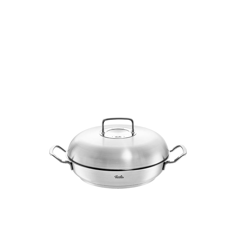 Original-Profi Collection® Servierpfanne 28cm mit Novogrill® und Hochraumdeckel