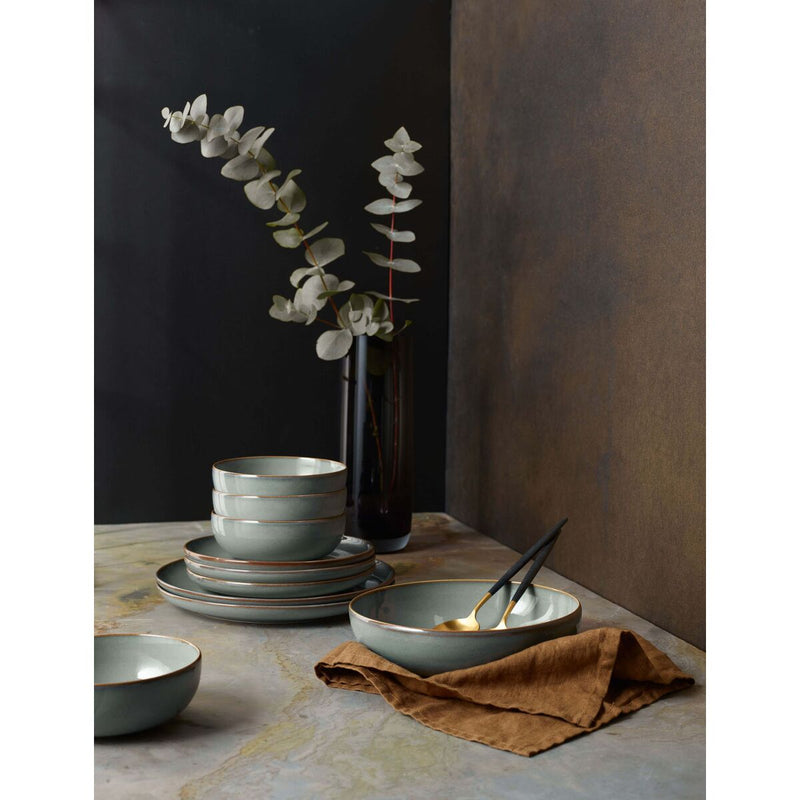 Cappuccinotasse mit Untert., eucalyptus