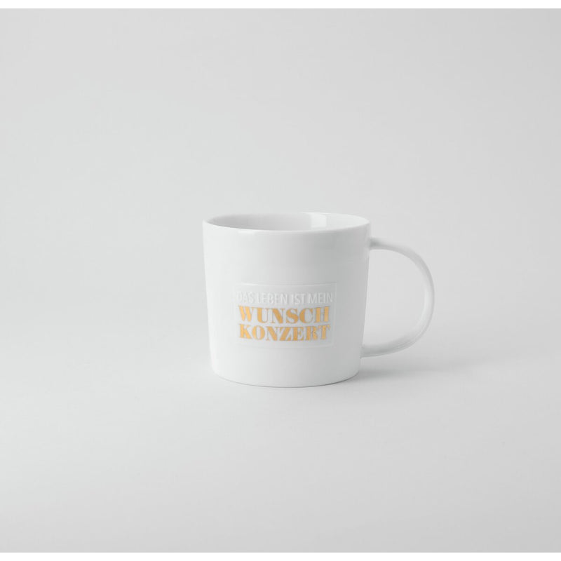 Poesietasse Das Leben ist Mein Wunschkon..D.9cm H.8cm 320ml