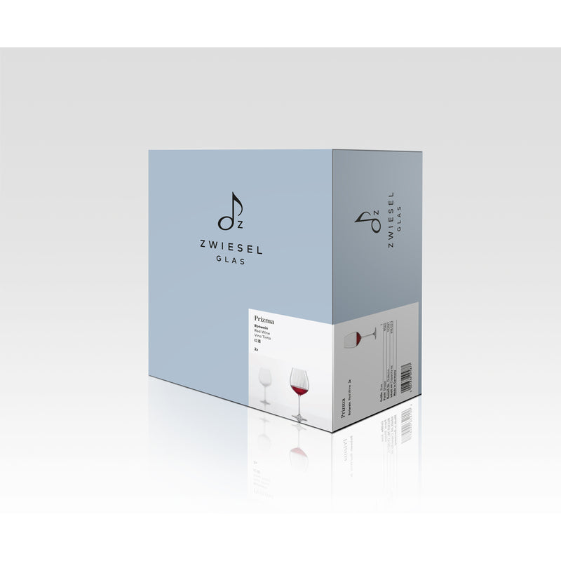 Rotweinglas Prizma