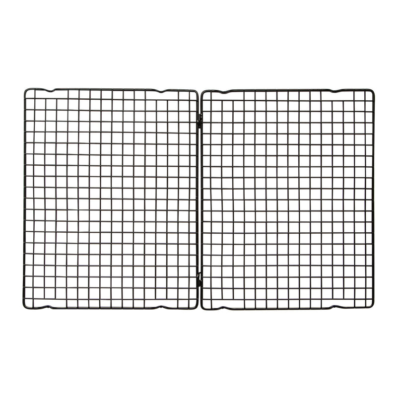 Kühlgitter 48 x 30 cm / H 2 cm Schwarz rechteckig