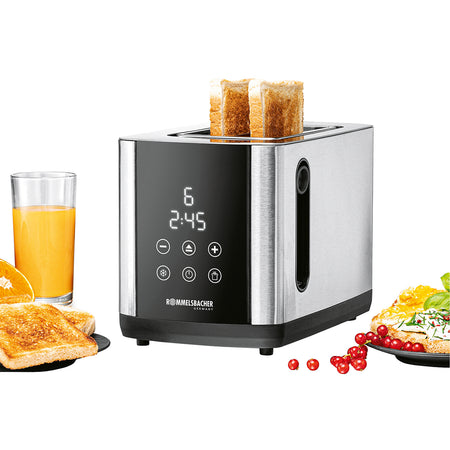 Toaster TO 850 2-Scheiben Edelstahl/sw