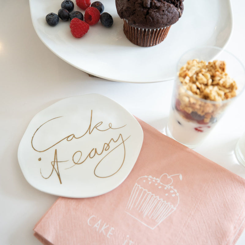 Mix & Match Teller klein Cake it easy D.14cm