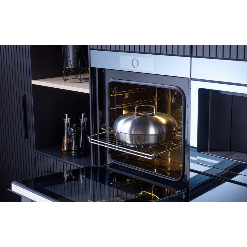 Original-Profi Collection® Servierpfanne 24cm mit Novogrill® und Hochraumdeckel