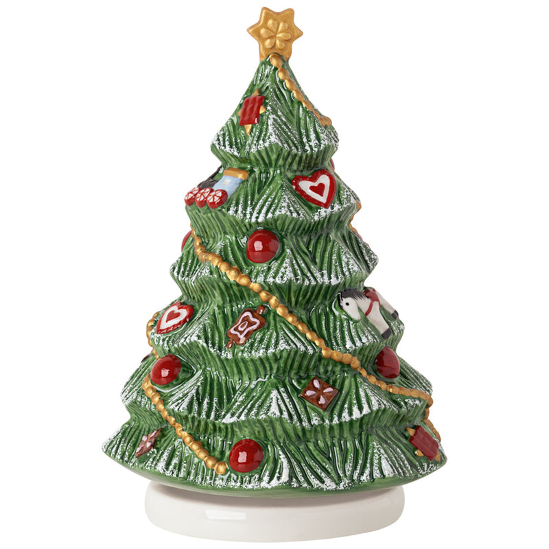 Weihnachtsbaum, drehend 11x11x16cm