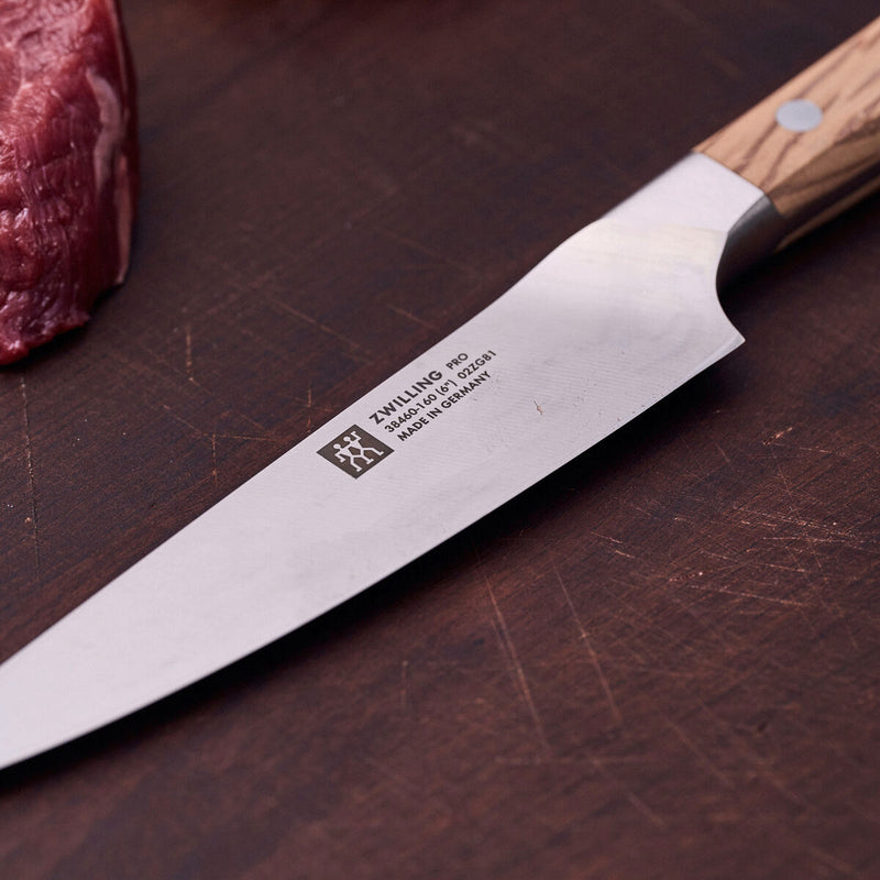 Pro Wood Fleischmesser 16 cm, Glattschliff