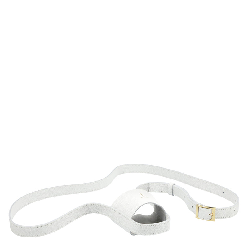 To-go Carrier Leder weiß