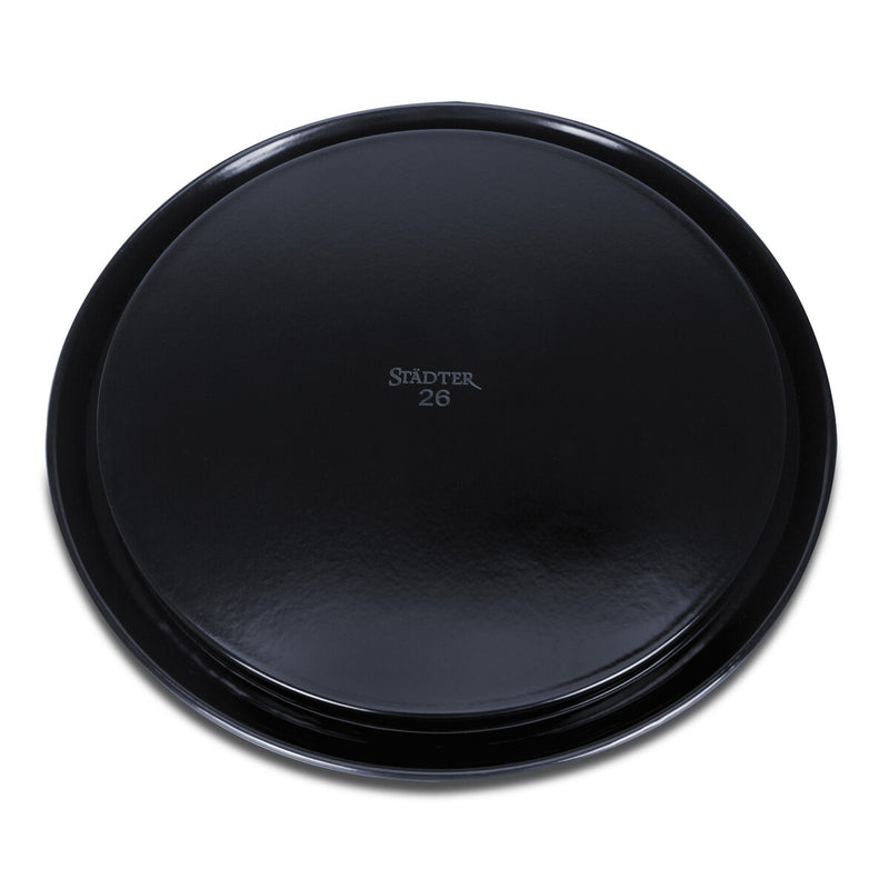 Springform EMAILLE ø 26 cm / H 7 cm Schwarz mit Fl