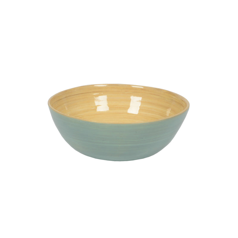 Schüssel 18x7cm flach Eisblau