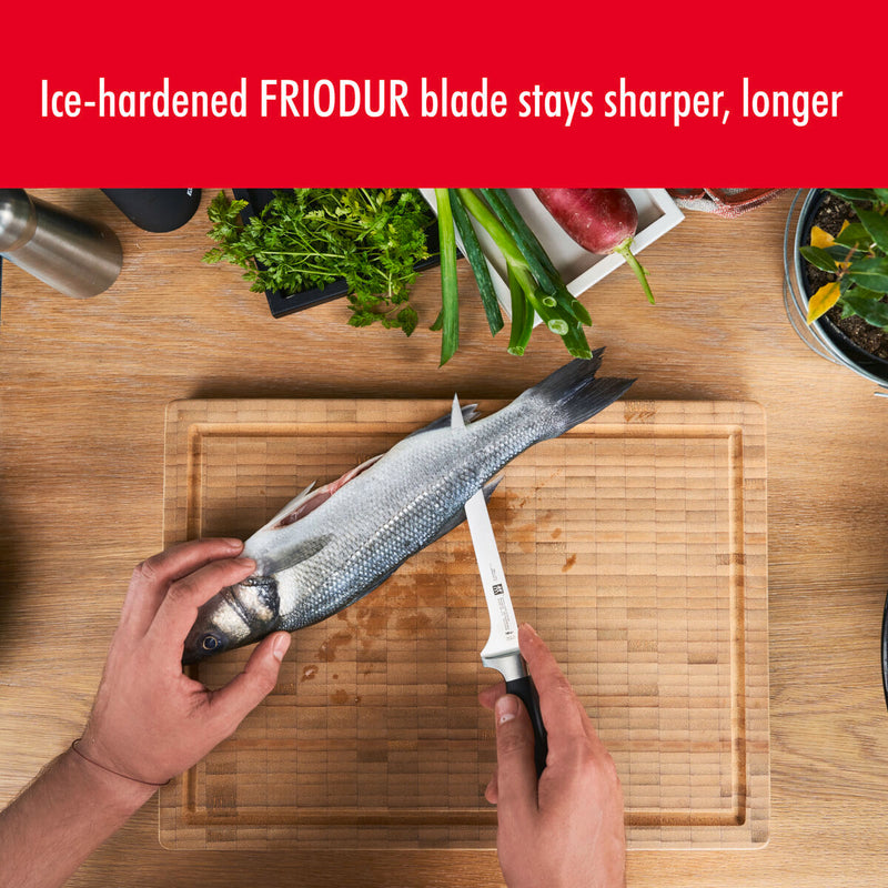 **** VIER STERNE Filiermesser 18 cm