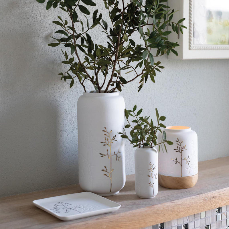 Goldzweig Licht D.9cm, H.13cm