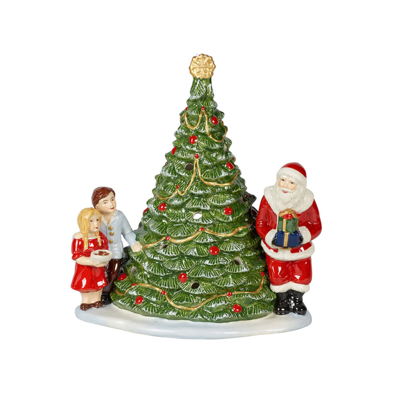 Santa am Baum 20x17x23cm