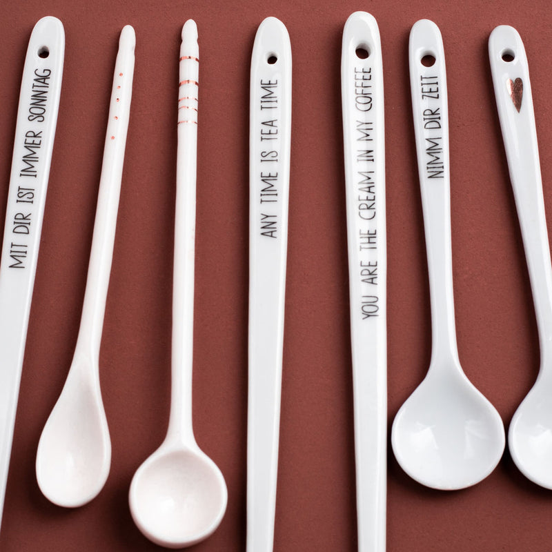 Guten Appetit Löffel Herz klein L.13,5cm