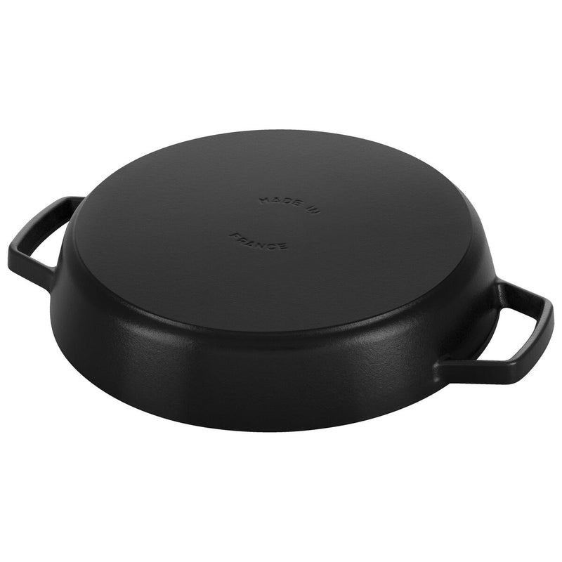 Pans Paella-Pfanne 34 cm, Gusseisen, Schwarz