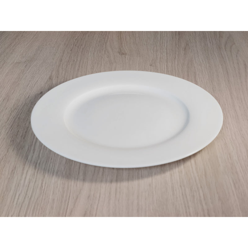 Speiseteller weiß 26cm Bone China