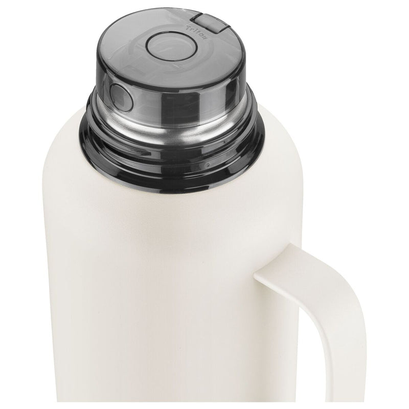Thermo Plus Thermokanne, 1,2 l, Edelstahl, Cream