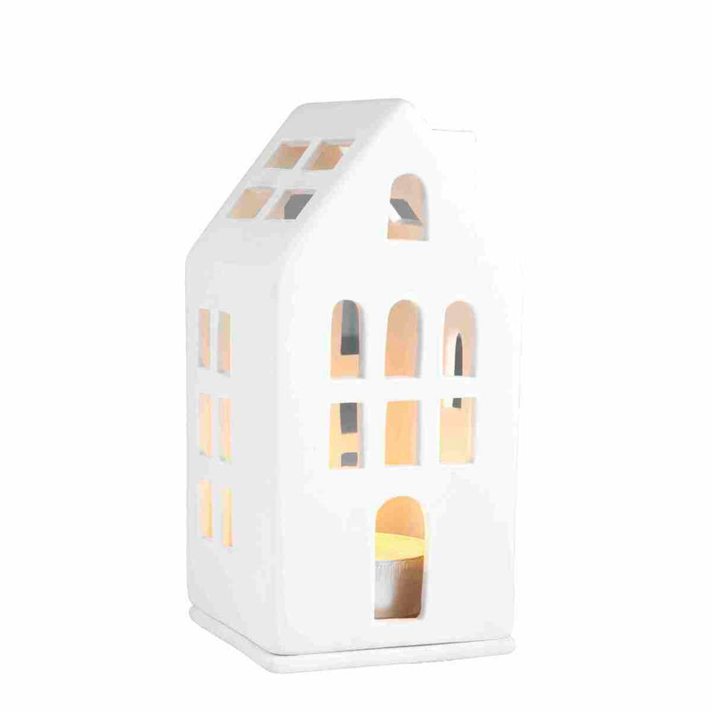 Mini Lichthaus Gästehaus 6x6x13cm