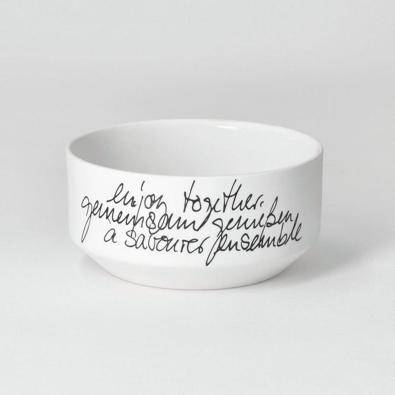 Häppchenweise Schale enjoy to- gether D.10,5cm H.5,3cm 260ml