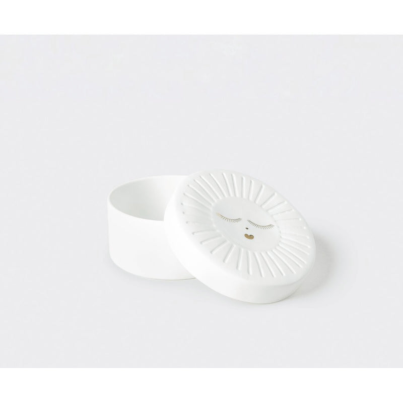 Dose Sonnengruß D.14cm H.6,5cm