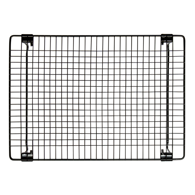 Kühlgitter 34 x 24 cm / H 6 cm Schwarz rechteckig