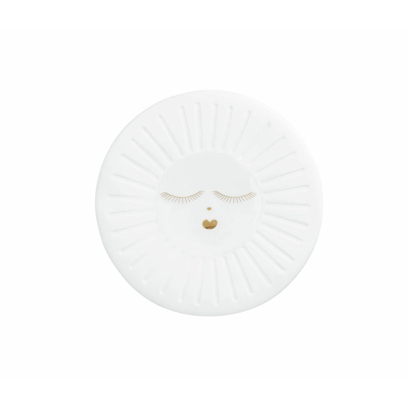 Dose Sonnengruß D.14cm H.6,5cm