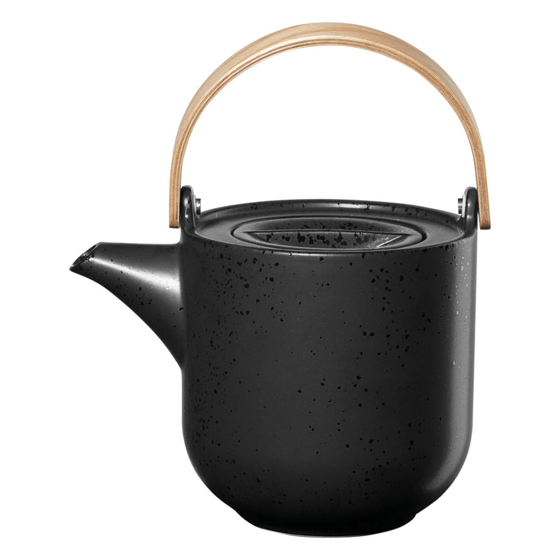 Teekanne mit Holzgriff, kuro