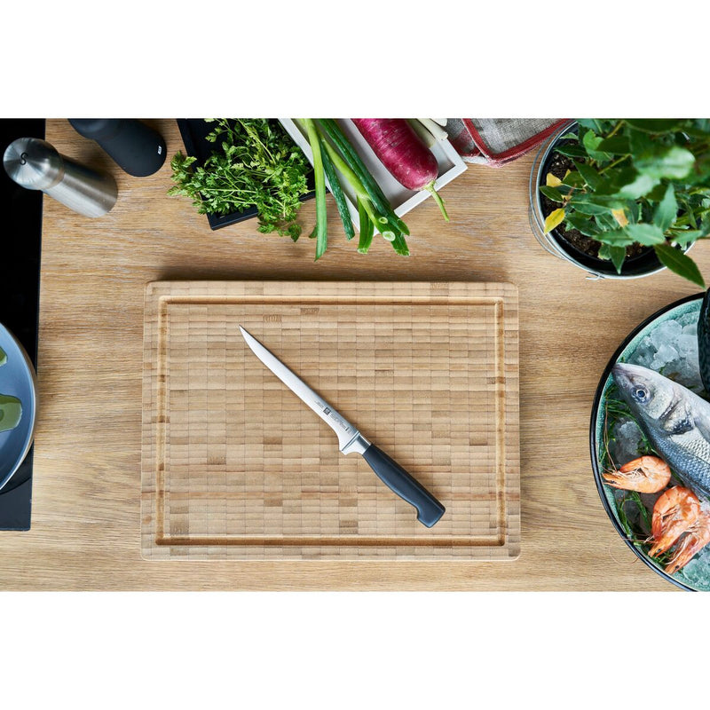 **** VIER STERNE Filiermesser 18 cm