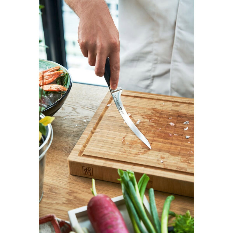 **** VIER STERNE Filiermesser 18 cm