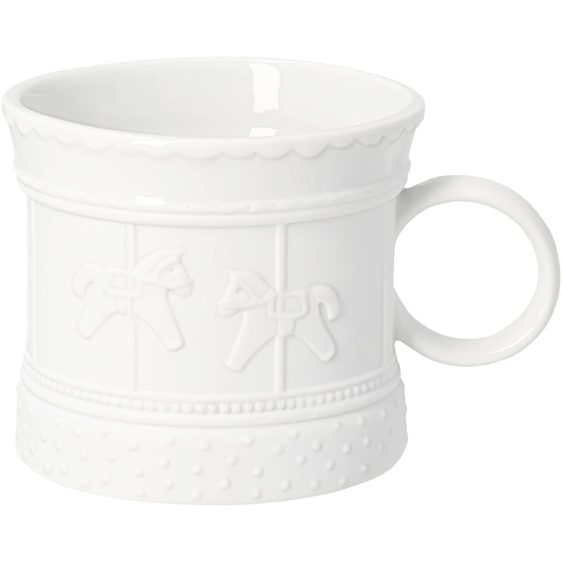 Karussell Tasse Punkte D.8cm H.7cm