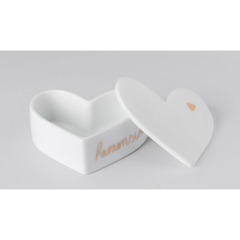 Herzdose Herzenswünsche 8x7,2x3cm