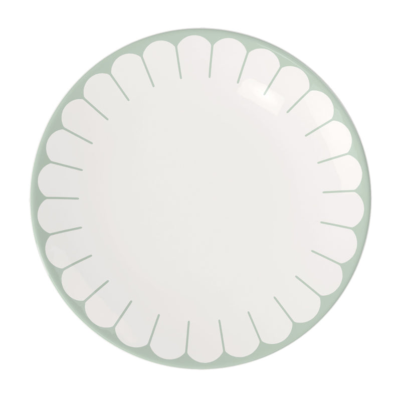 Speiseteller Fleur, Grün 26,6cm