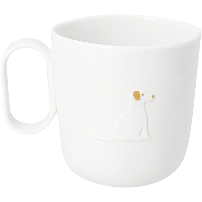 Tasse Super Duo/Hund 12,7x9,4x10cm D.9cm