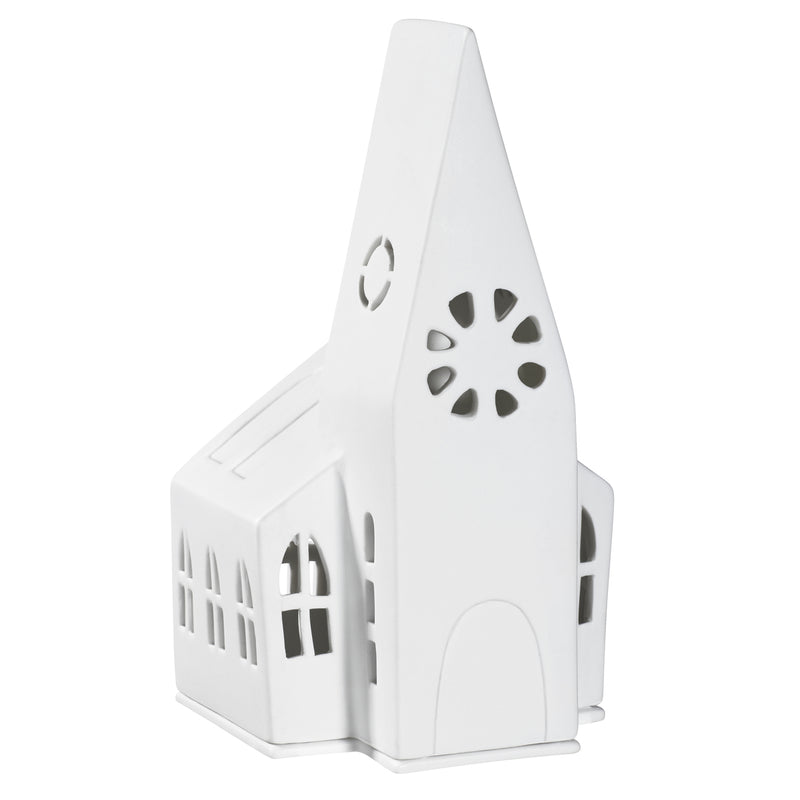 Lichthaus Kirche 12x11,5x23cm