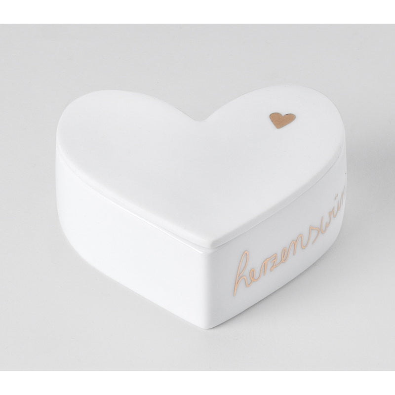 Herzdose Herzenswünsche 8x7,2x3cm