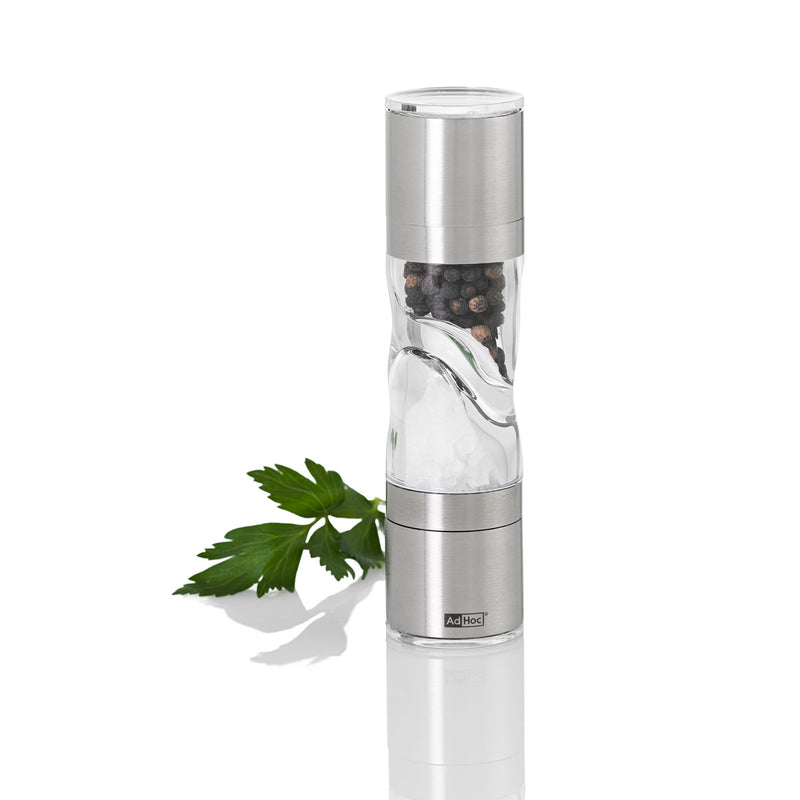 Pfeffer- und Salz-Doppelmühle Duomill Pure Mini