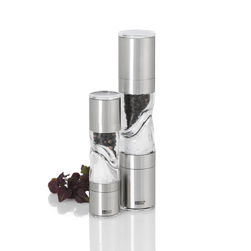Pfeffer- und Salz-Doppelmühle Duomill Pure Mini