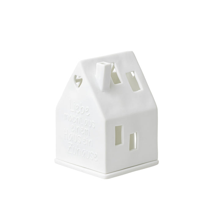Lichthaus Liebe macht aus einem Haus 7x7x10,5cm