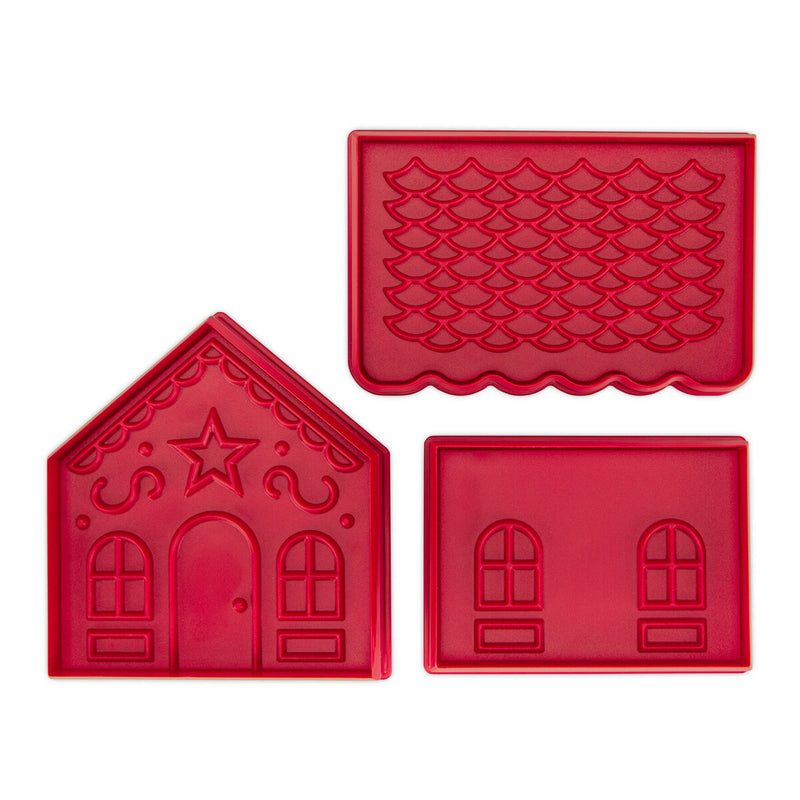 Kekshaus 9 x11 x 9,5 cm Rot